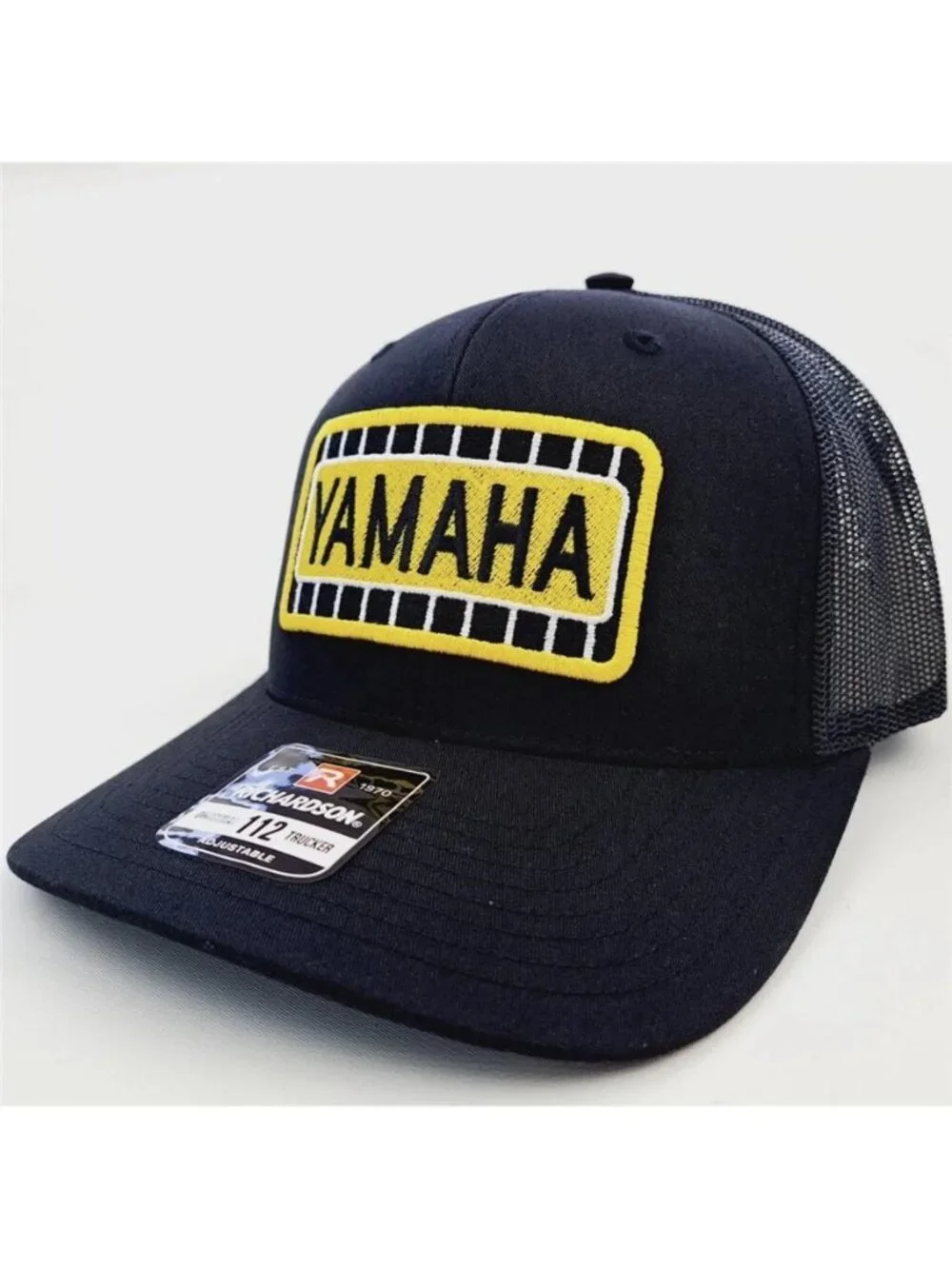 Retro Yamaha Racing Embroidered Patch Hat Richardson 112 Snapback Cap New 80s